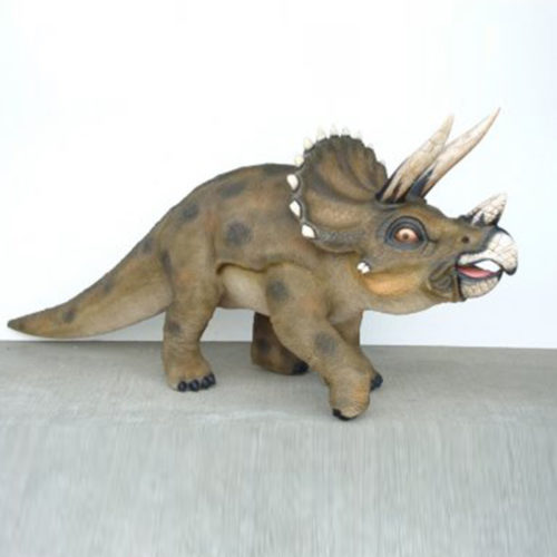 Tricératops-jeune nlc déco deco resine dinosaure