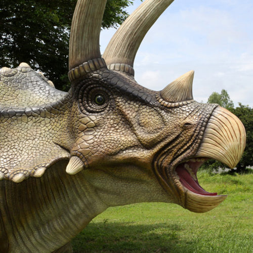 Tricératops jurassik dinosaures jurassic 140098 nlcdeco nlc deco