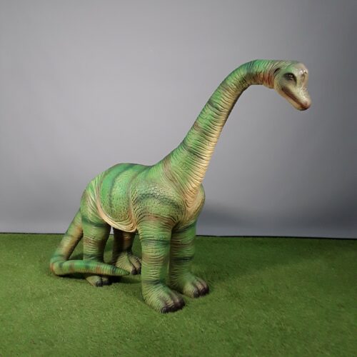 statue Brachiosaure gentil dinosaure