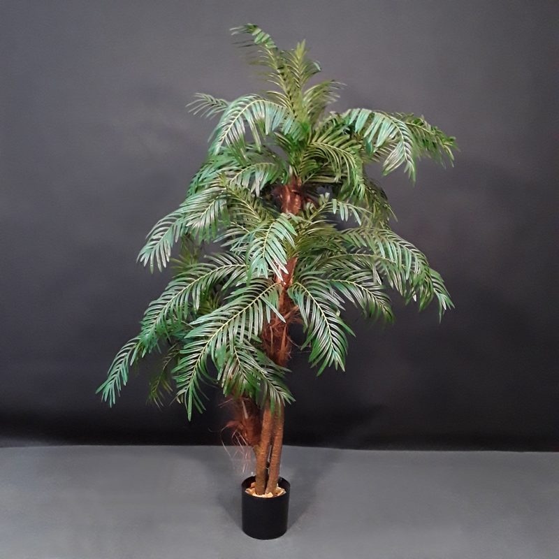 Palmiers avec 3 troncs artificiel décoration végétale véranda nlcdeco