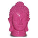 Tête de Bouddha rose
