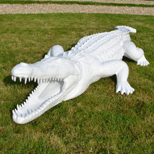 crocodile pret à peindre nlcdeco aligator animaux en resine (5)