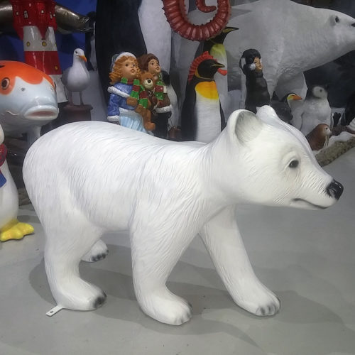 Bébé ours polaire nlc déco NLC DECO NOEL BANQUISE