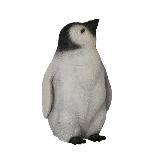 Bébé pingouin tête en l'air NLC DECO
