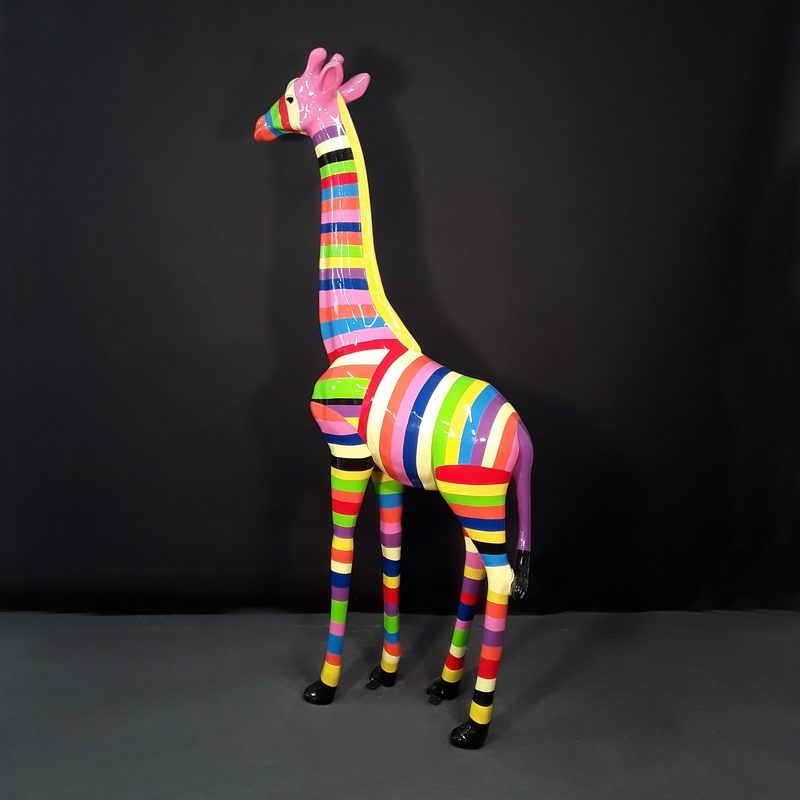 Girafe design colorée nlcdeco