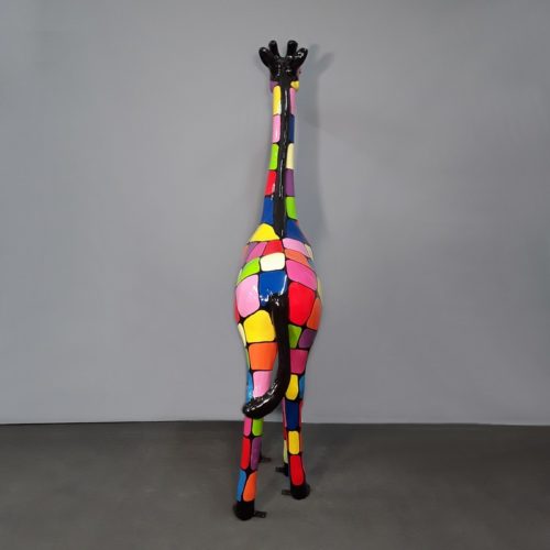 Girafe multicolore nlcdeco