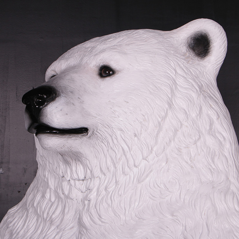 Ours blanc géant : tout simplement impressionnant !!! - Animaux et statues  en résine de NLC Déco