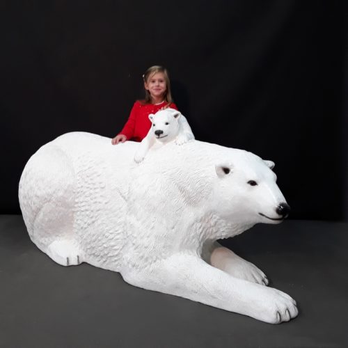 Ours polaire et son petit nlcdeco