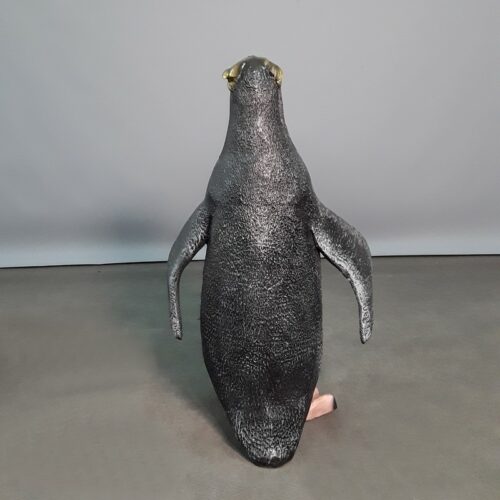 Statuette pingouin Gorfou sauteur nlcdeco
