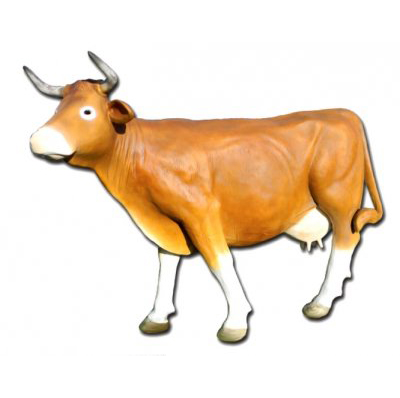 Vache marron