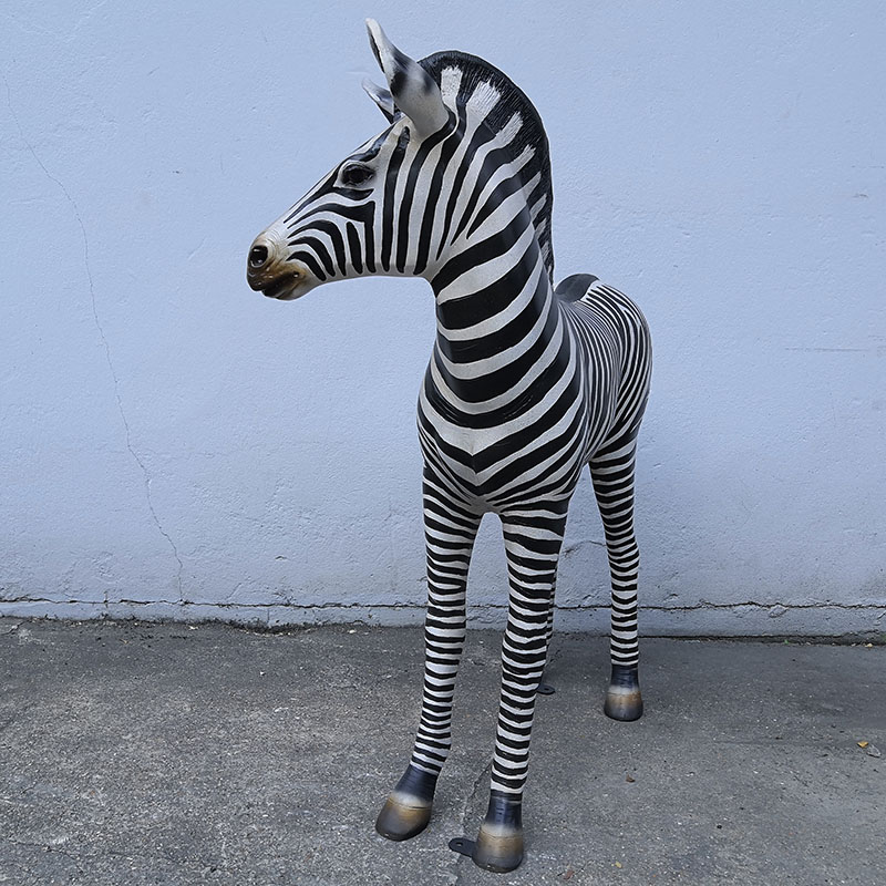 Bebe Zebre Decors Figurines Et Animaux Exotiques Resine