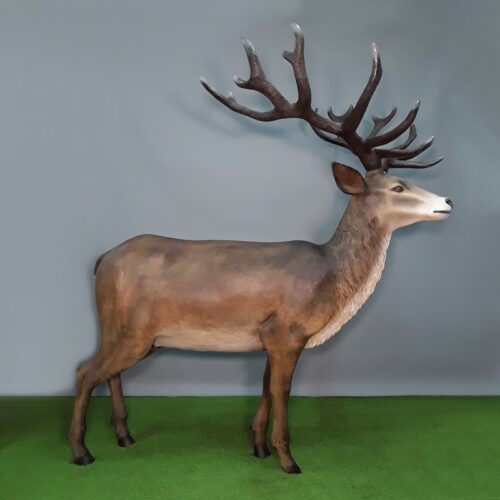 large deer resin statue nlcdeco