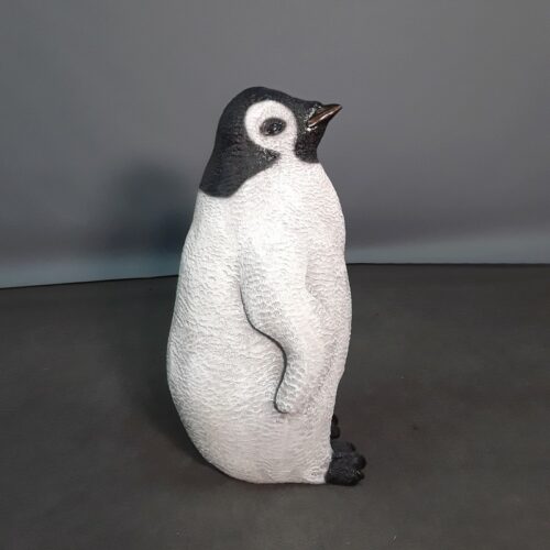 petit pingouin en résine nlcdeco