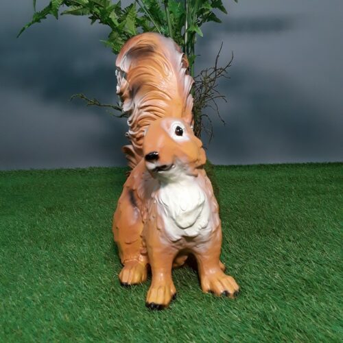 red squirrel decorative statue nlcdeco