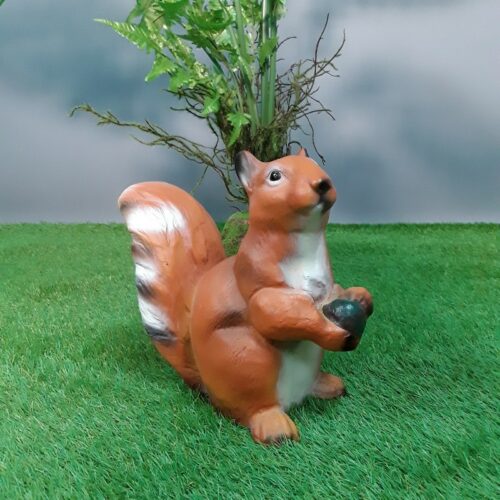 sculpture reproduction écureuil roux nlcdeco