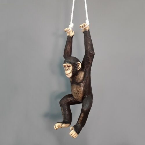statue primate suspendu nlcdeco