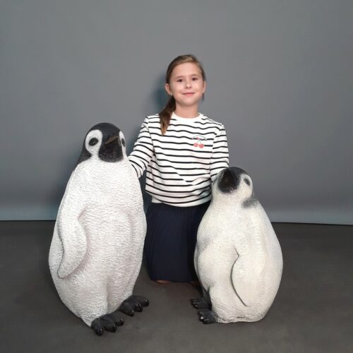 statues bébés pingouins nlcdeco