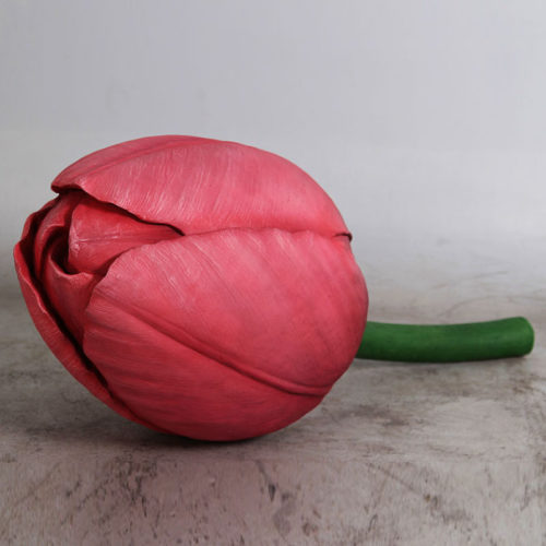 Bouton tulipe rose NLC DECO