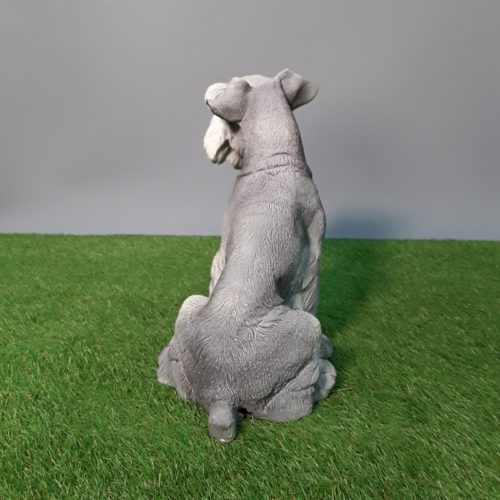 Fox-Terrier gris poterie décorative nlcdeco