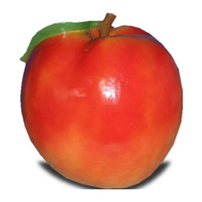 Pomme rouge résine
