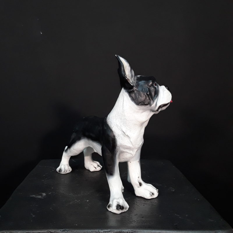 Statue Terrier de Boston nlcdeco
