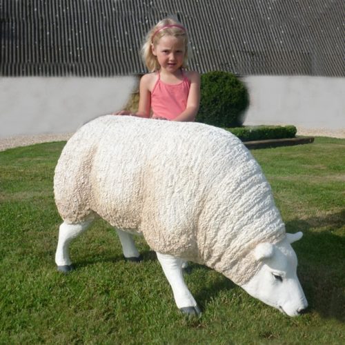 Statue résine mouton nlcdeco