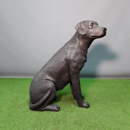 Statuette labrador noir nlcdeco