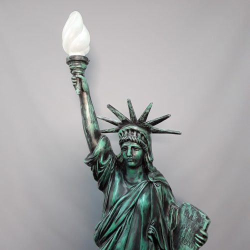 lampe statue de la liberté ameublement nlcdeco
