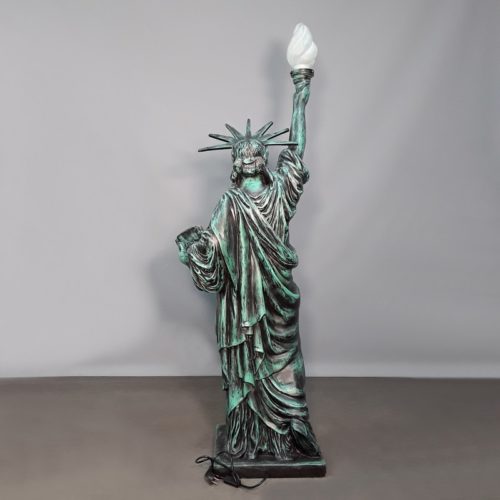 reproduction petit modèle statue de la liberté lampe nlcdeco