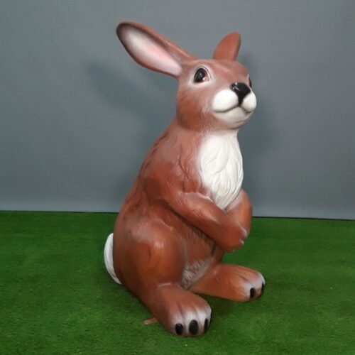 statue céramique lapin géant nlcdeco