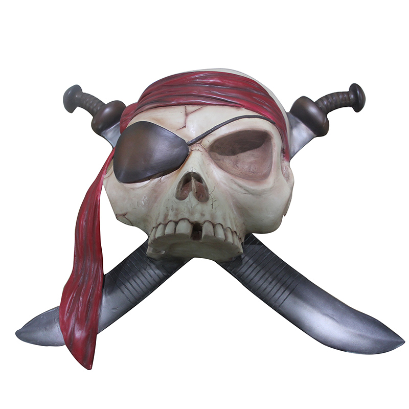Décor crâne de  pirate NLC DECO