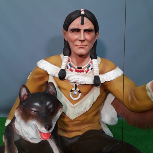 Indien et son chien nlcdeco