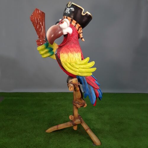 Parot in resin nlc deco