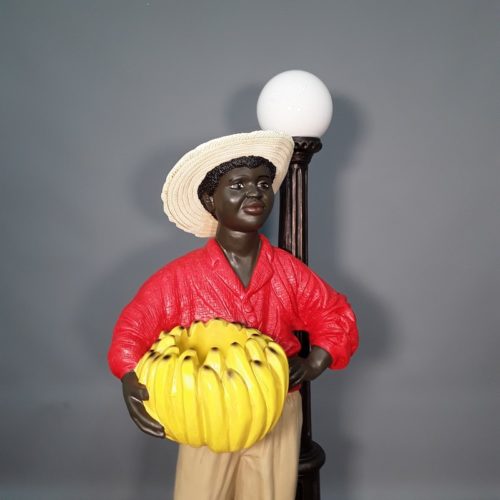 Statue Africain et lampe nlcdeco