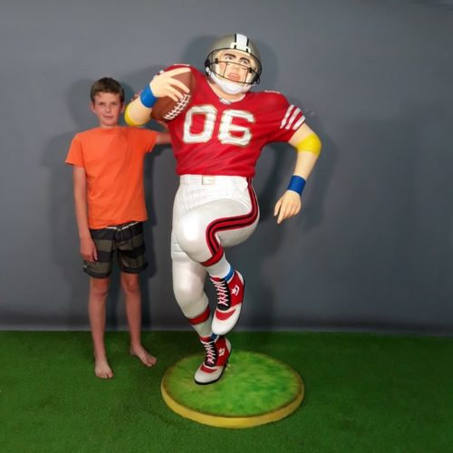 Statue Footballeur américain nlcdeco