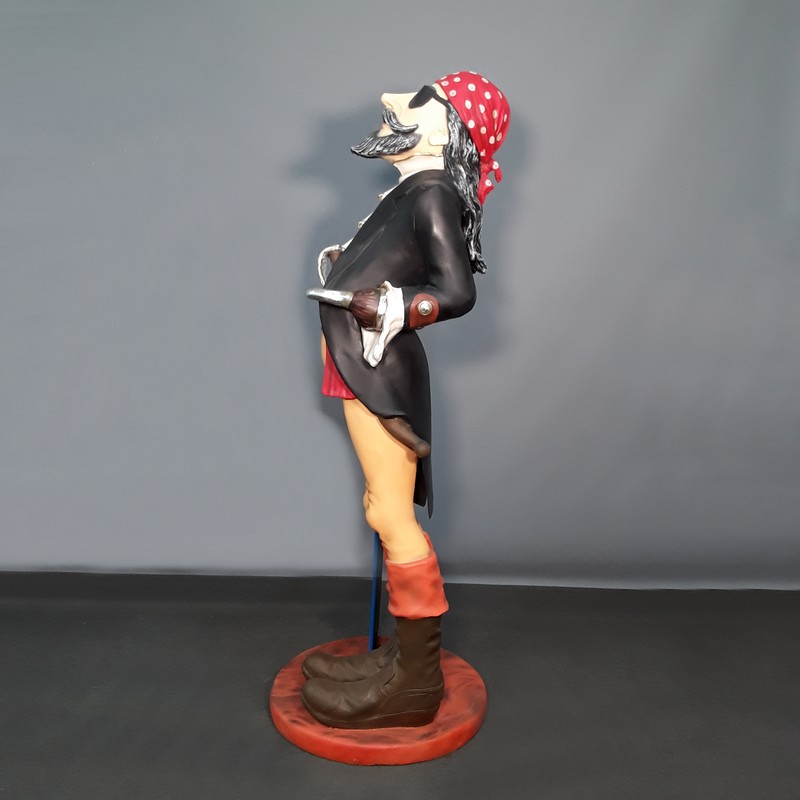 Statue pirate borgne nlcdeco