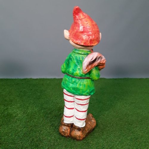 Statuette Lutin et écureuil nlcdeco