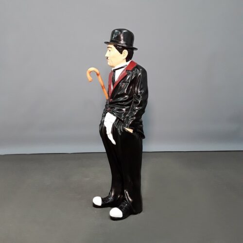 Statuette décorative Charlie Chaplin avec sa canne nlcdeco