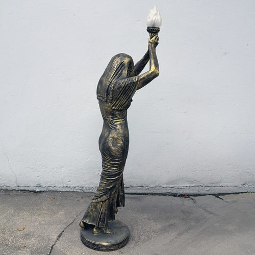 statue egyptienne lampe eclairage decoration nlcdeco