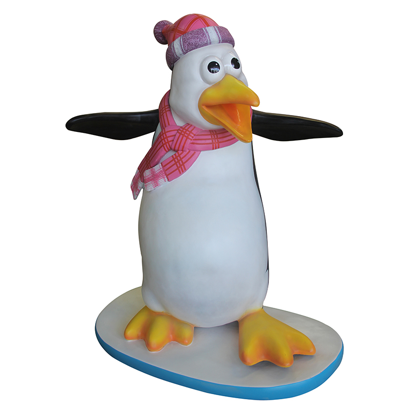 Pingouin Flipper sur socle