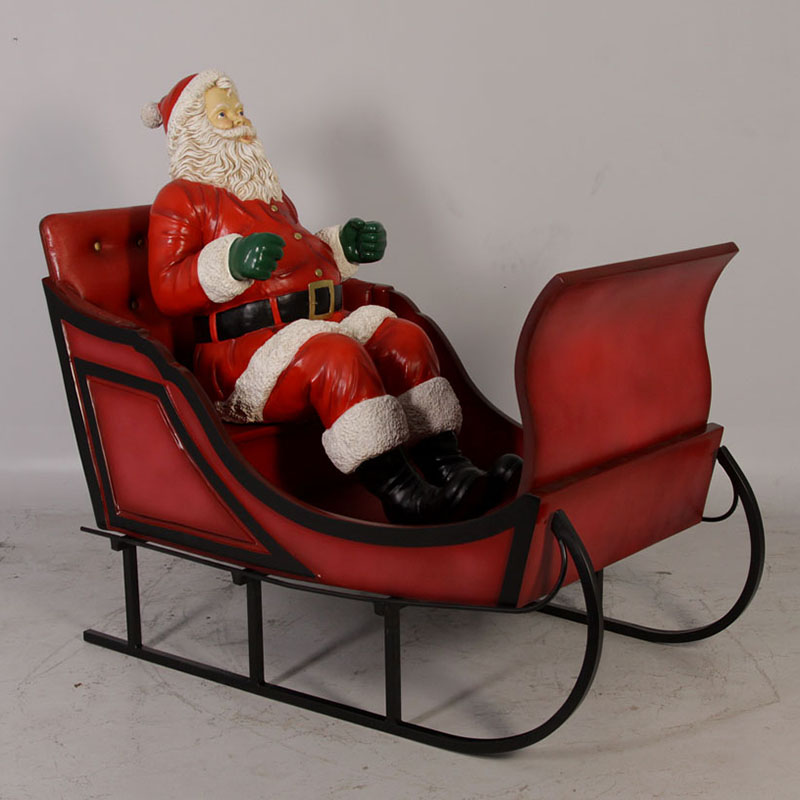 Père Noël assis