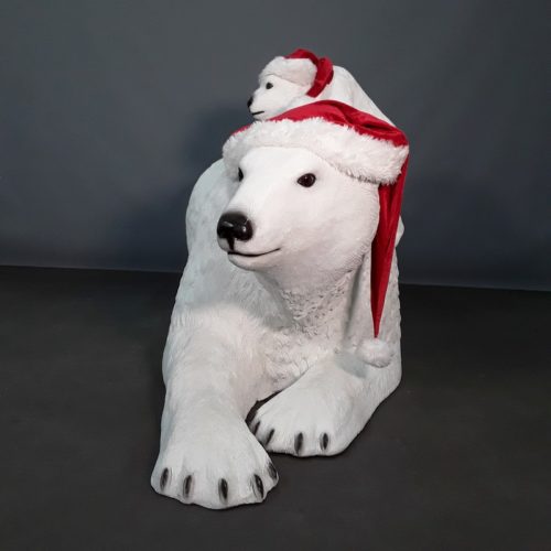 christmas polar bear nlcdeco