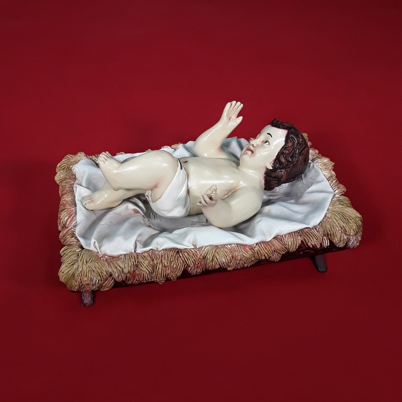 JINGAN Statues et Jésus | crèche | Mini Figurine Religieuse bébé Jésus,  Statue décorative bébé Jésus pour l'église à la aison