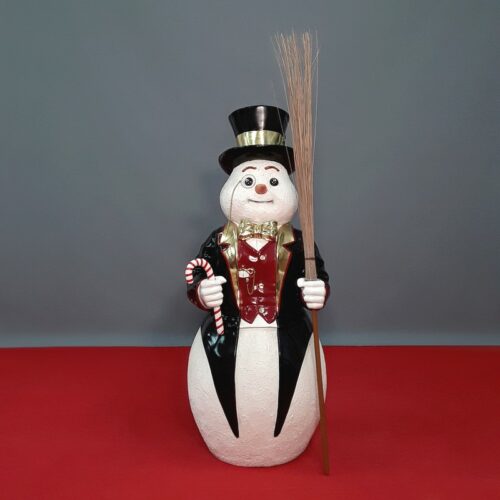 snowman in costume nlcdeco