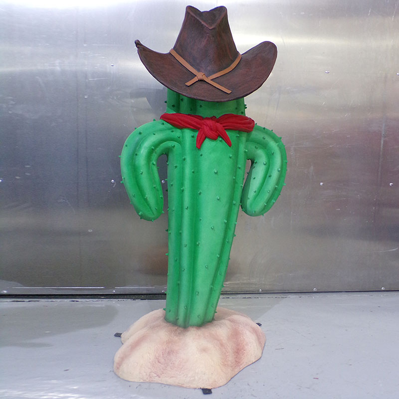 Cactus marrant nlcdeco decoration cowboy indien decor en resine