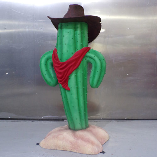 Cactus marrant nlcdeco decoration cowboy indien decor en resine