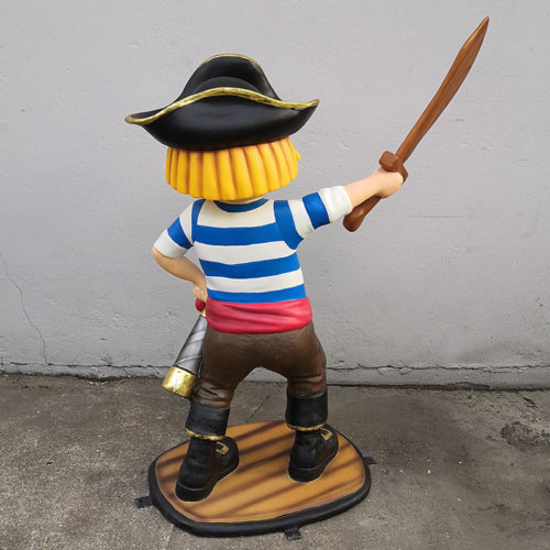 garcon pirate avec epee nlcdeco personnage en resine