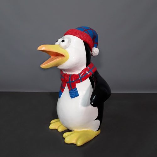 funny penguin statue nlcdeco