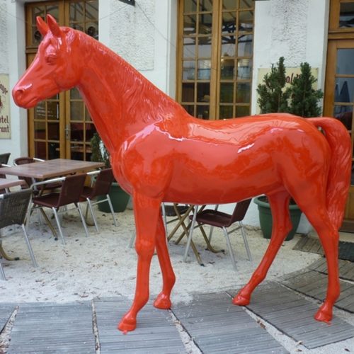 cheval résine décoration design nlcdeco
