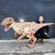 vélociraptor réplique grandeur nature nlcv deco déco dinosaure resine (1)